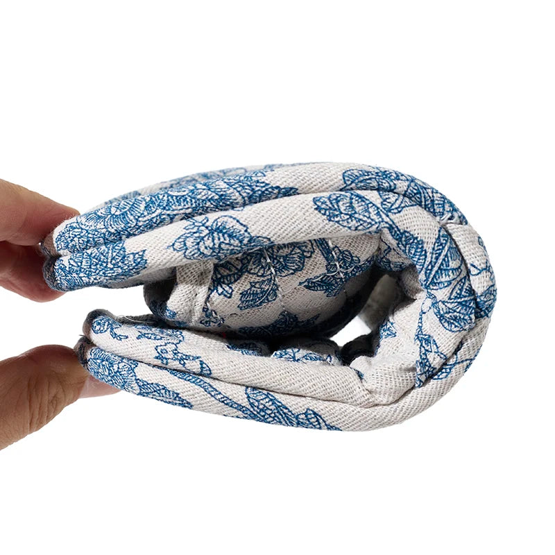 Women Soft Cotton Floral Home Slippers