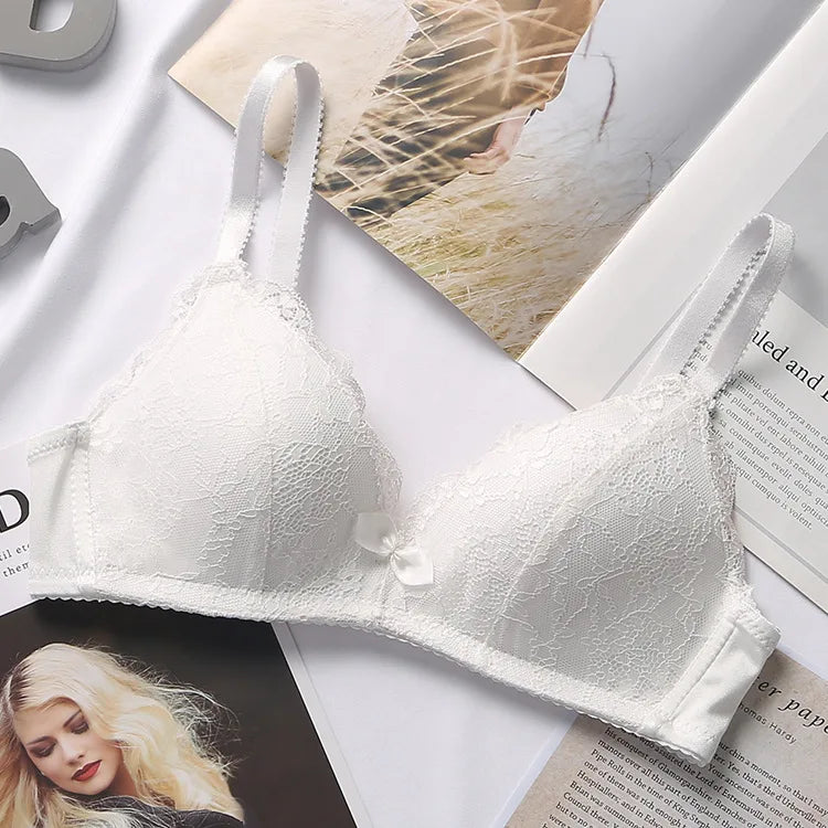 Seamless Wire Free Push Up Support Bra for Women
