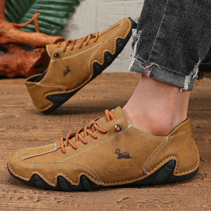 Women Classic Loafers Trendy Durable Artificial Leather Shoes