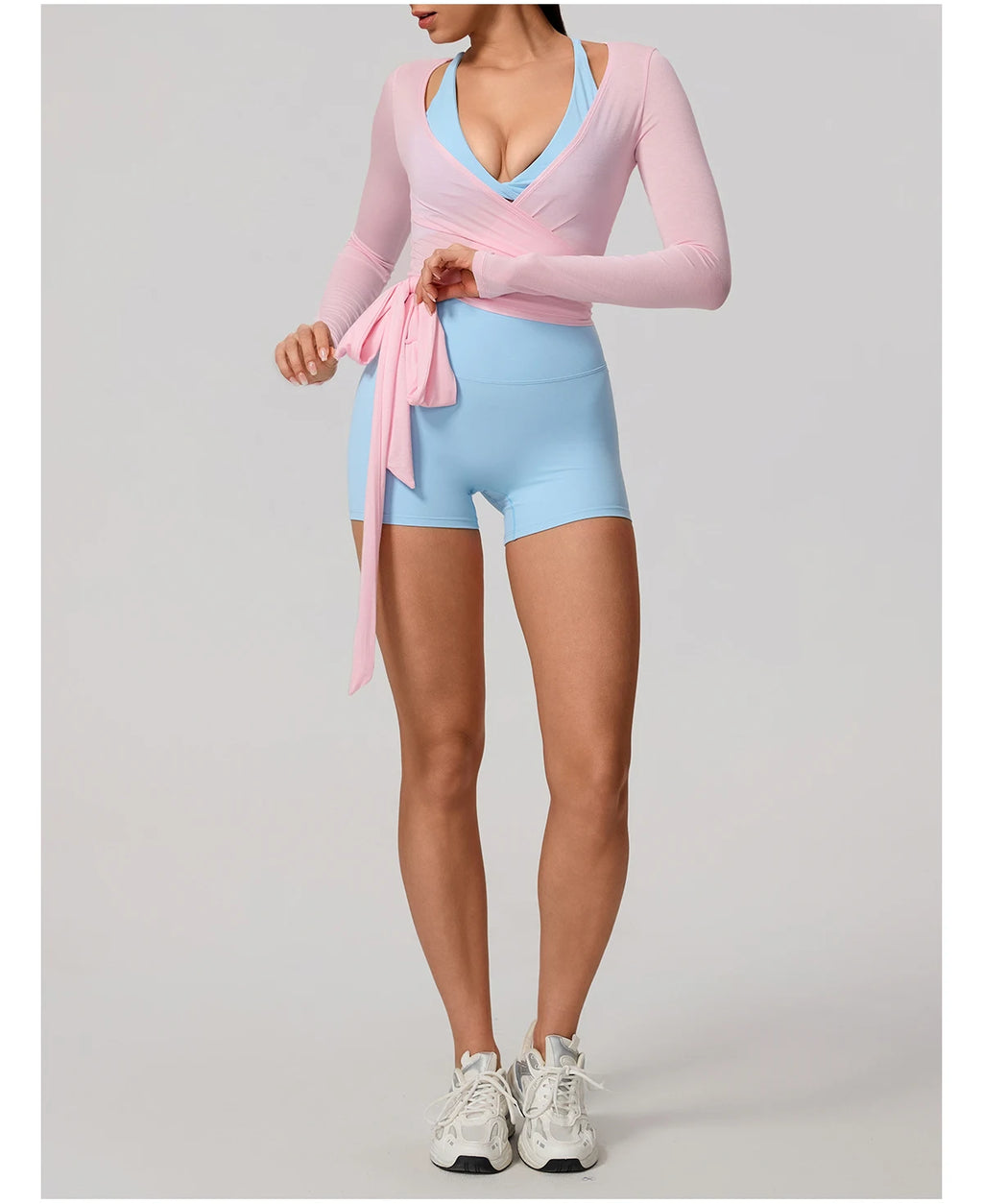 Women Long Sleeve Top Breathable Quick Dry Sportswear
