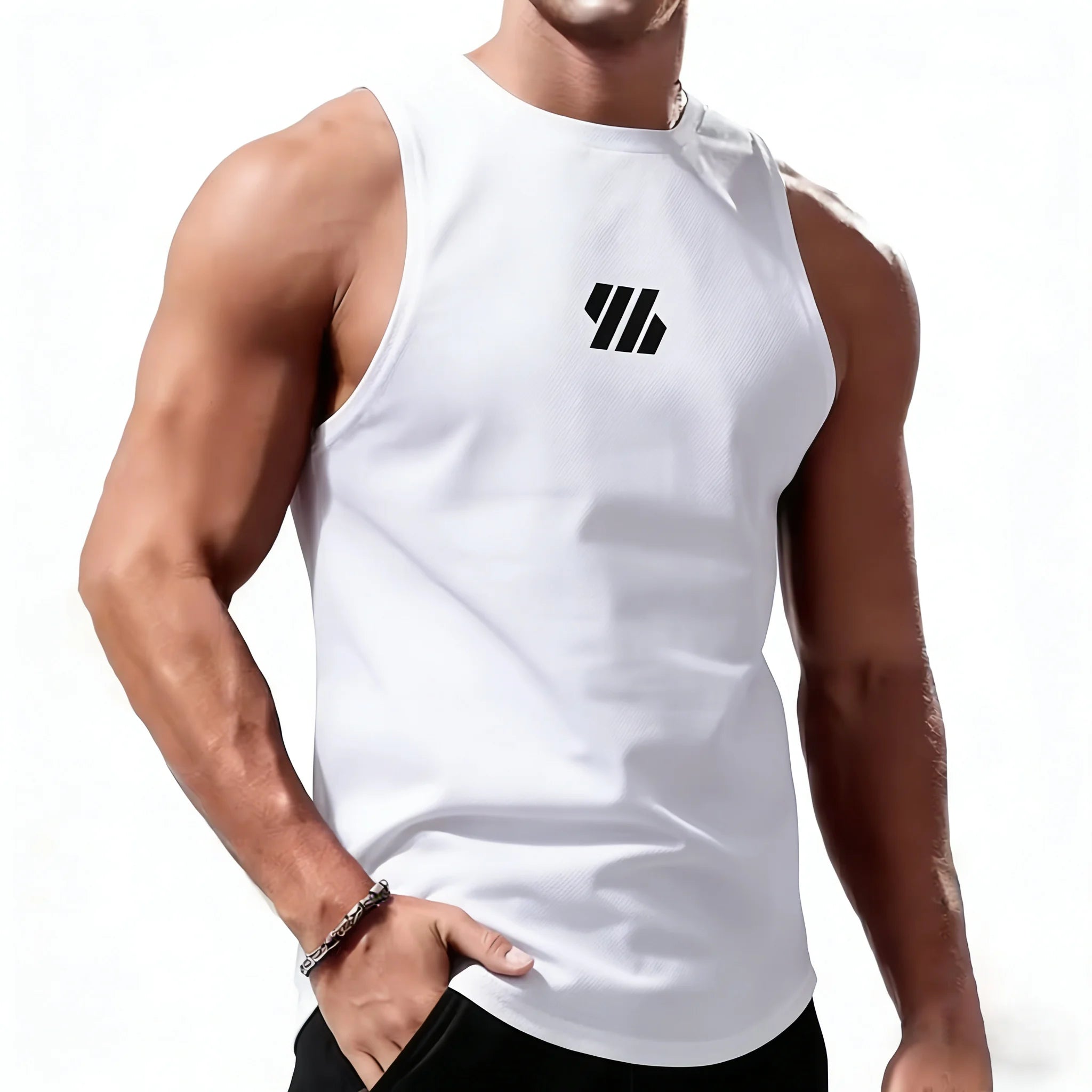 Men Quick Dry Gym Training Tank Top Vest