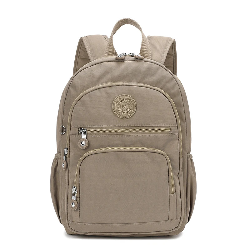 Waterproof Nylon Backpack for Women