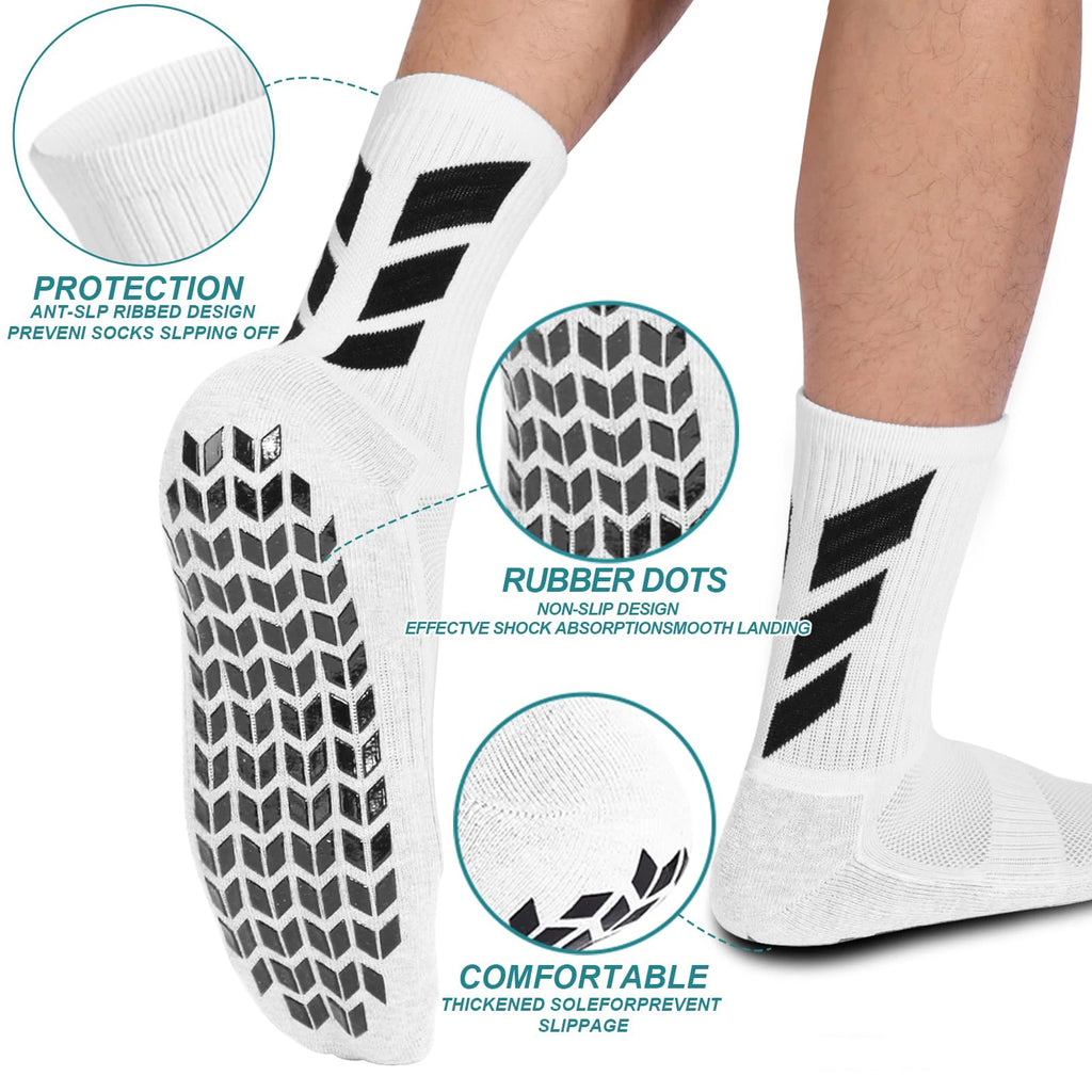 Anti Slip Football Training Socks for Men
