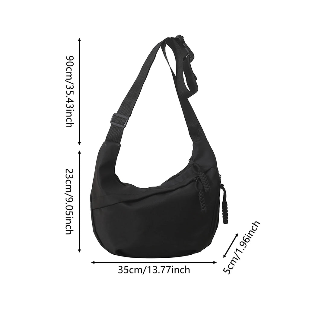 Large Capacity Commuter Crossbody Shoulder Bag for Women