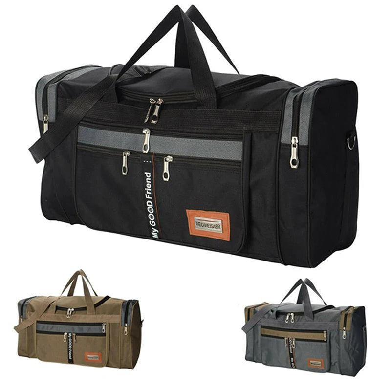 Large Capacity Weekend Travel Duffle Bag for Women