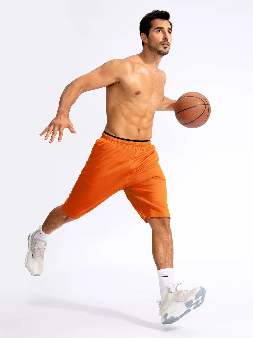 Men Sports Running Basketball Gym Shorts