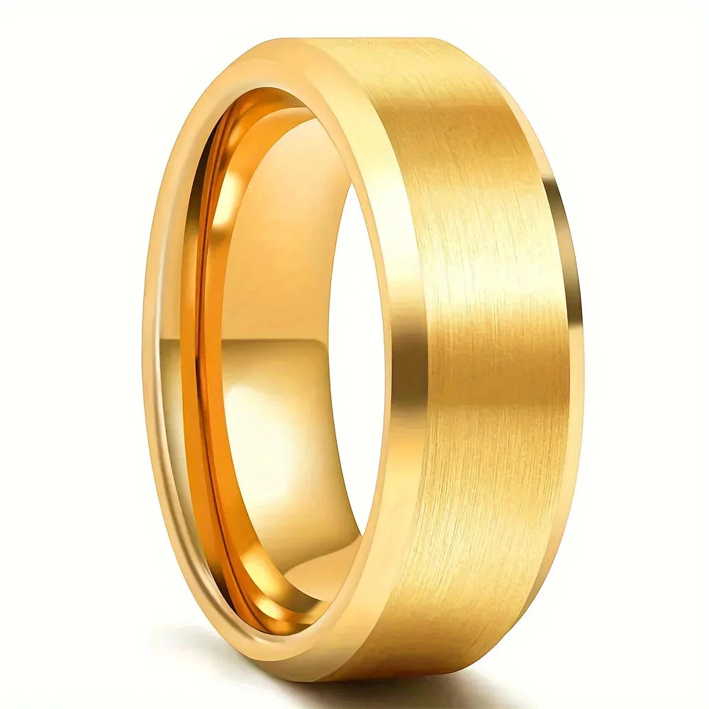 Stainless Steel Simple Band Rings for Men