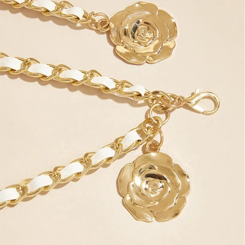 High Quality Metal Waist Chain Belts For Women