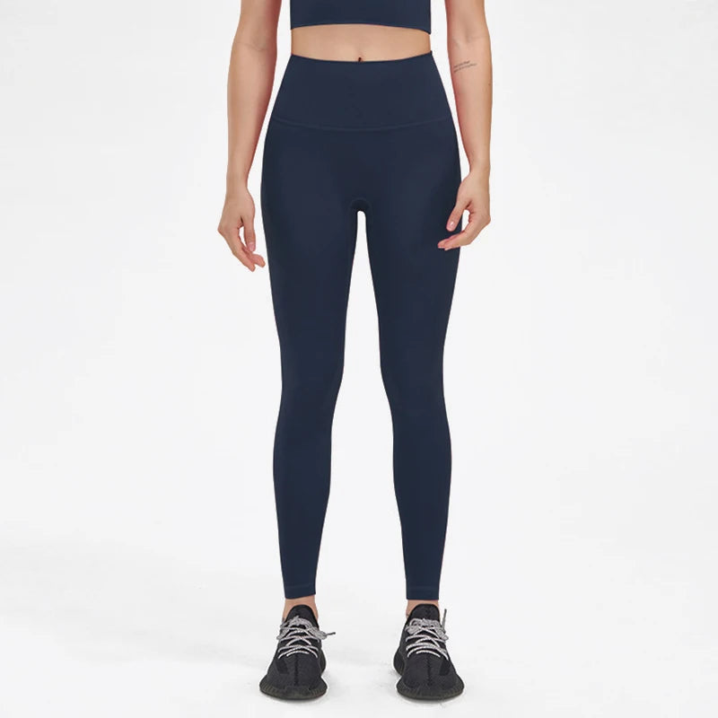 High Waist Nylon Yoga Leggings for Women