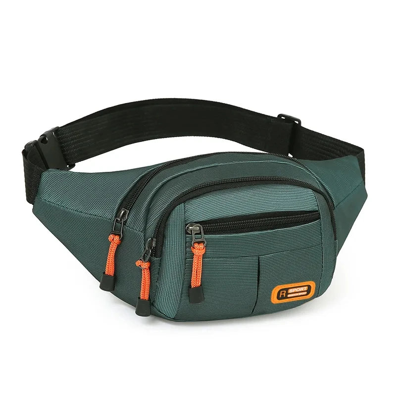 Large Capacity Wear Resistant Waist Bag for Men