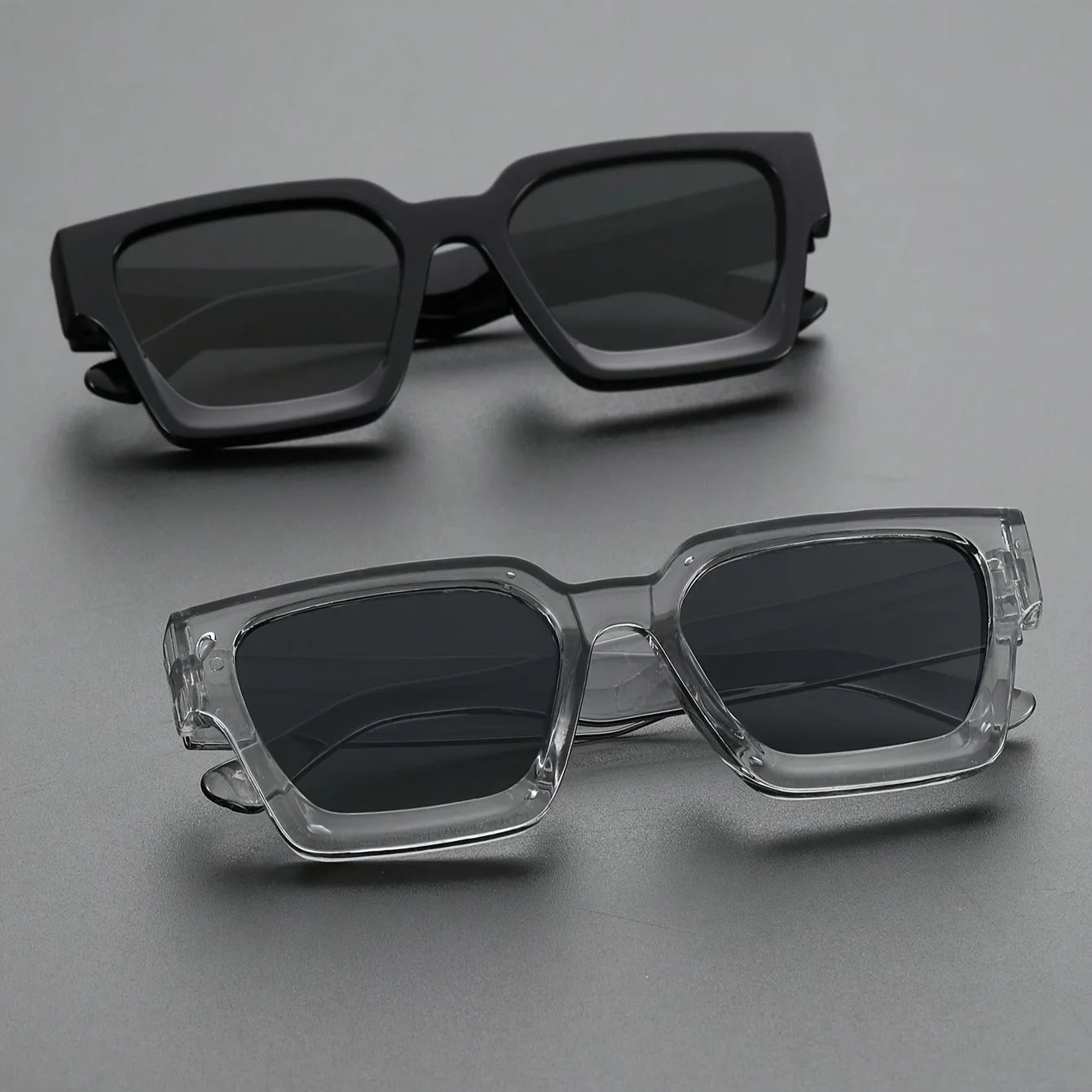 Men Classic Square Frame Fashion Sunglasses Eyewear