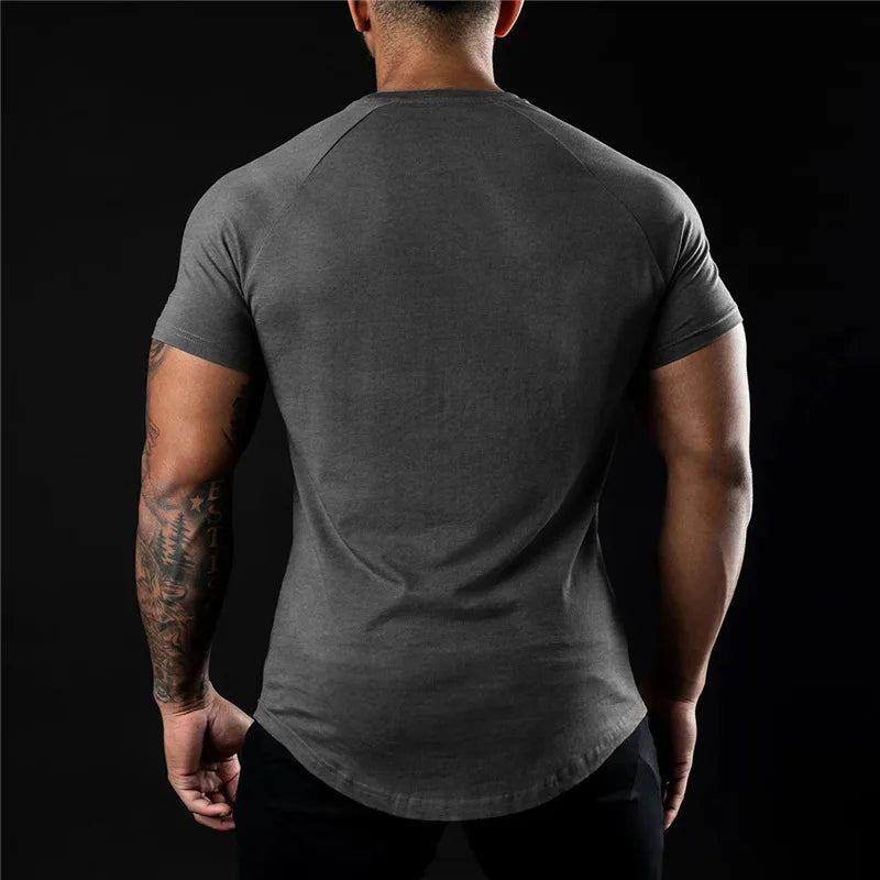Men High Quality Cotton Summer T-shirt