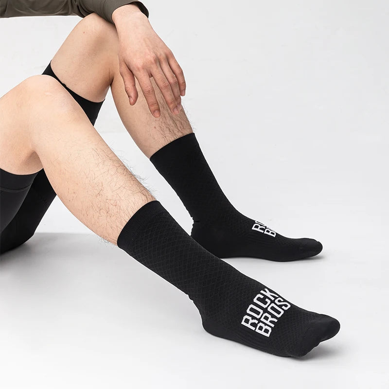 Shock Absorbing Breathable Cycling Socks for Men