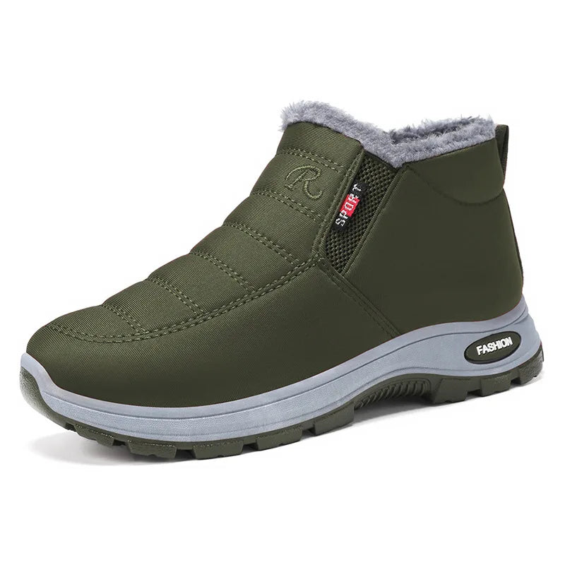 Women Plush Waterproof Snow Boots Winter Shoes