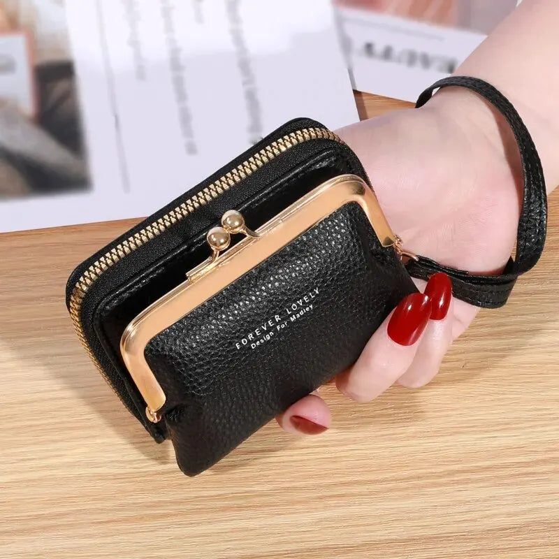 Large Capacity Wristlet Wallet Card Holder for Women