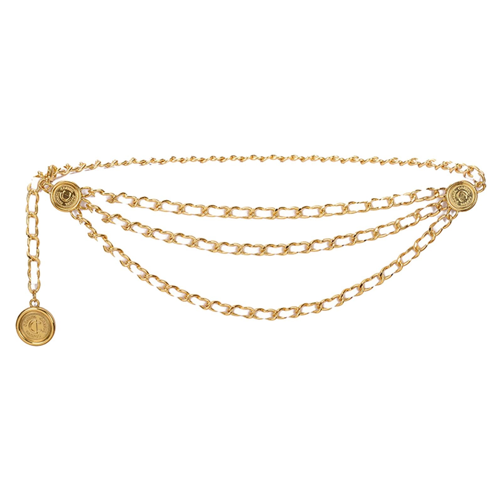 Women Adjustable Tassel Waist Chain Belt Body Jewelry