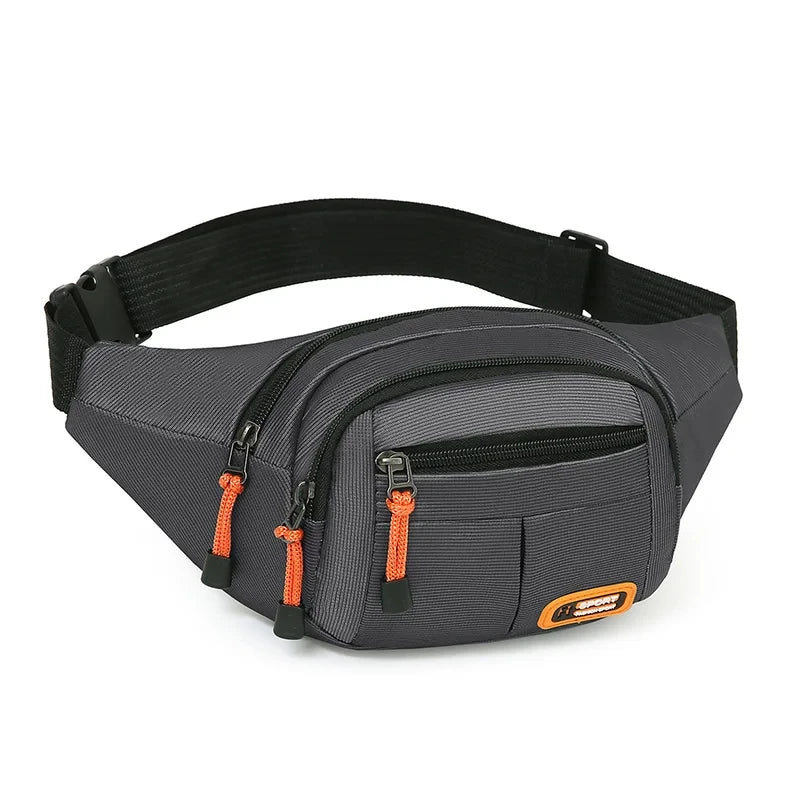 Large Capacity Wear Resistant Waist Bag for Men