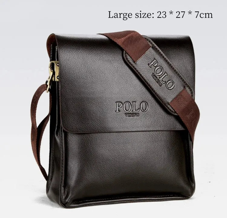 Large Capacity Wear Resistant Business Crossbody Shoulder Bag for Men