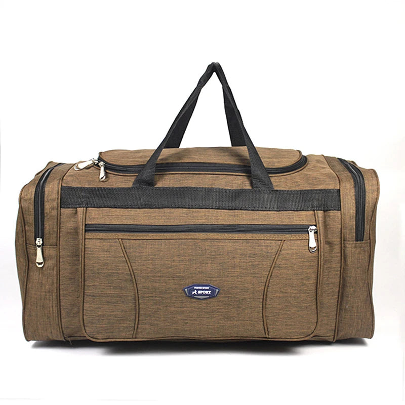 Large Capacity Waterproof Oxford Travel Duffle Bag for Men