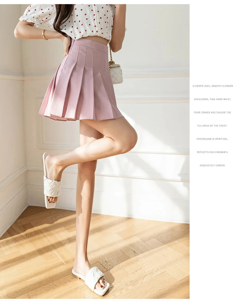 Women Pleated Skirt