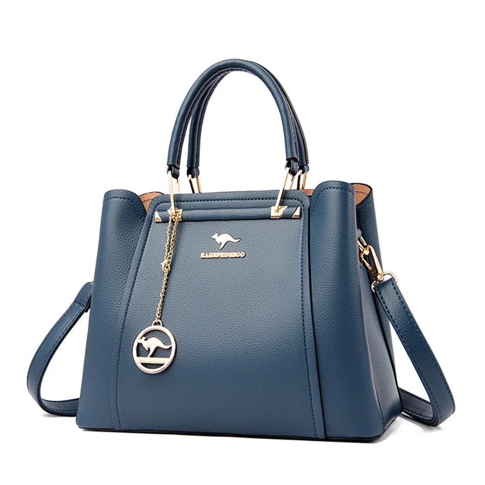 Large Capacity 3 Layer Crossbody Tote Bag for Women