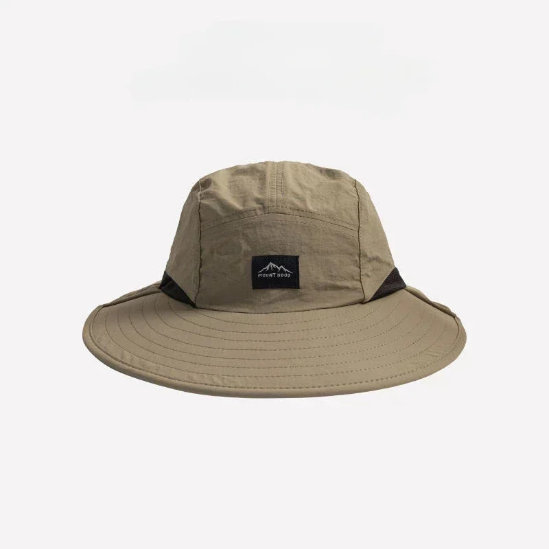 Men Wide Brim UV Protection Safari Bucket Hat