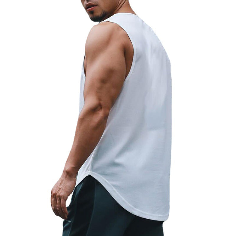Men Summer Gym Tank Top Fitness Sleeveless Vest