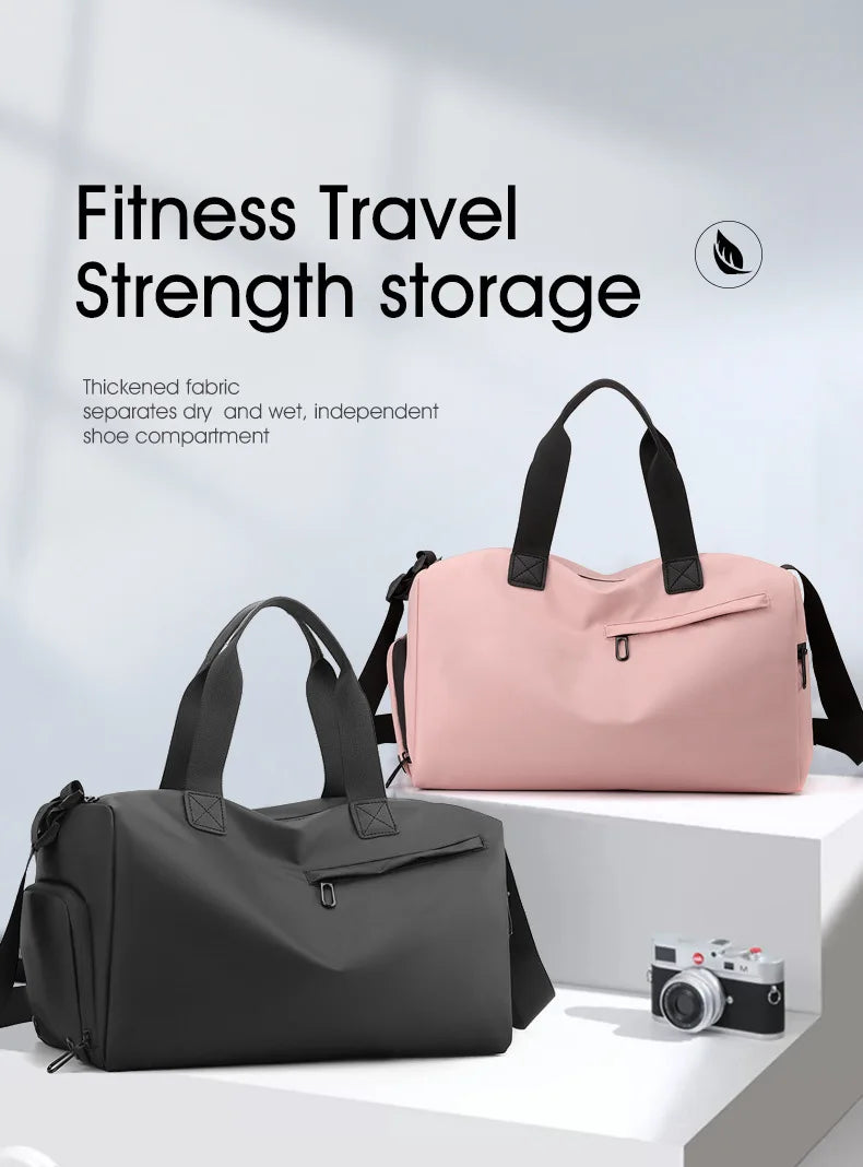 Large Capacity Waterproof Travel Sports Bag for Women