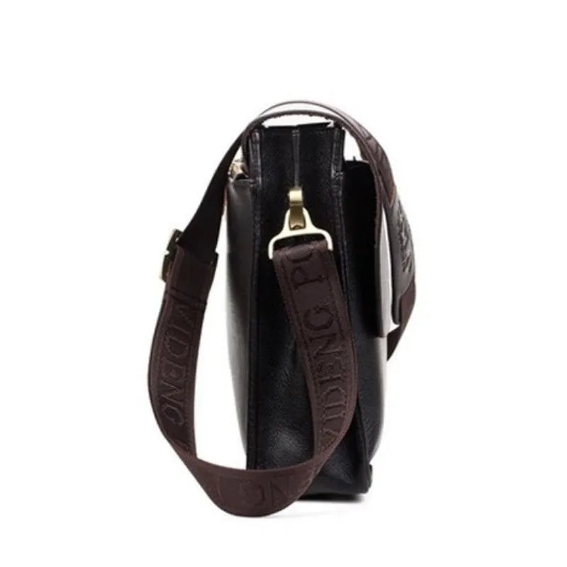 Large Capacity Wear Resistant Business Crossbody Shoulder Bag for Men