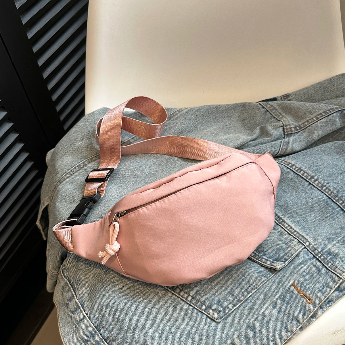 Large Capacity Fashion Sports Waist Chest Crossbody Bag for Men