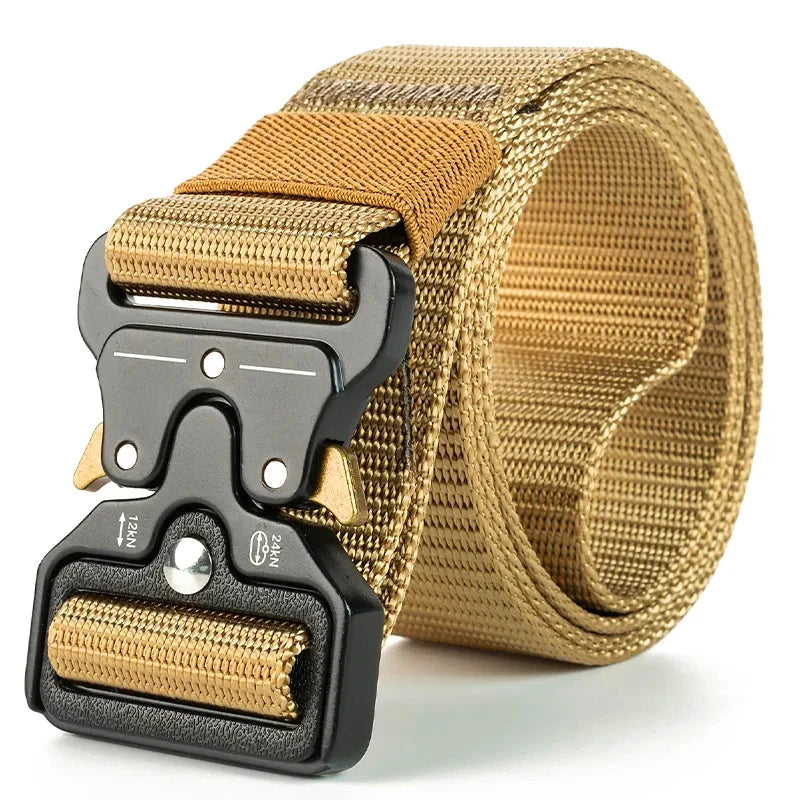Men Adjustable Tactical Outdoor Belt