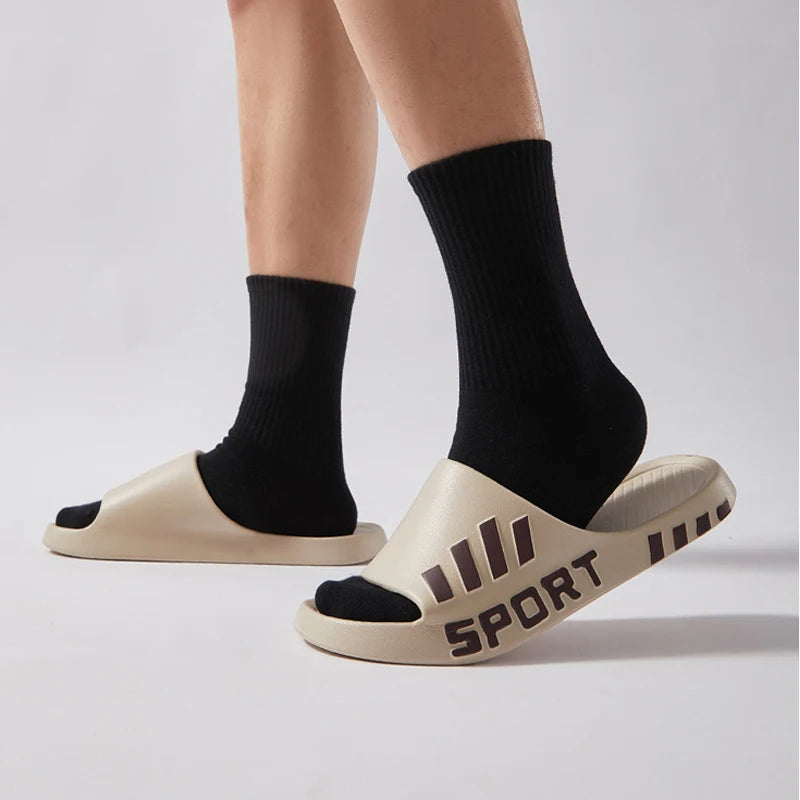 Men Thick Sole Summer Slide Sandals
