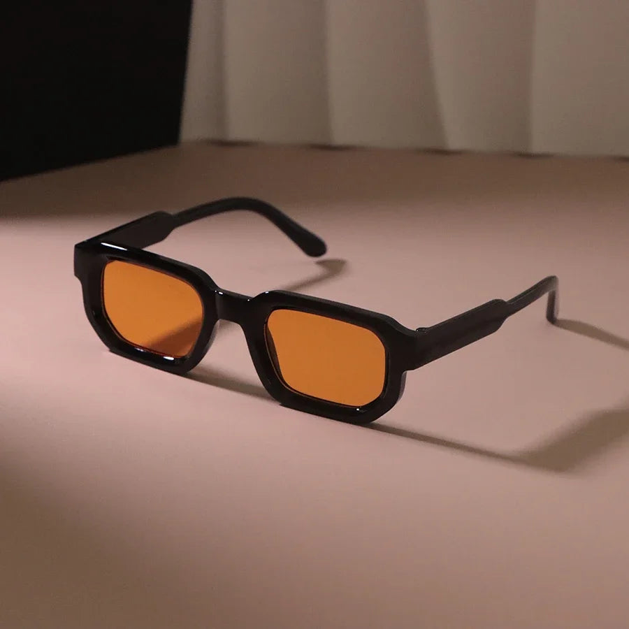 Men Luxury Rectangle Designer Casual Fashion Sunglasses