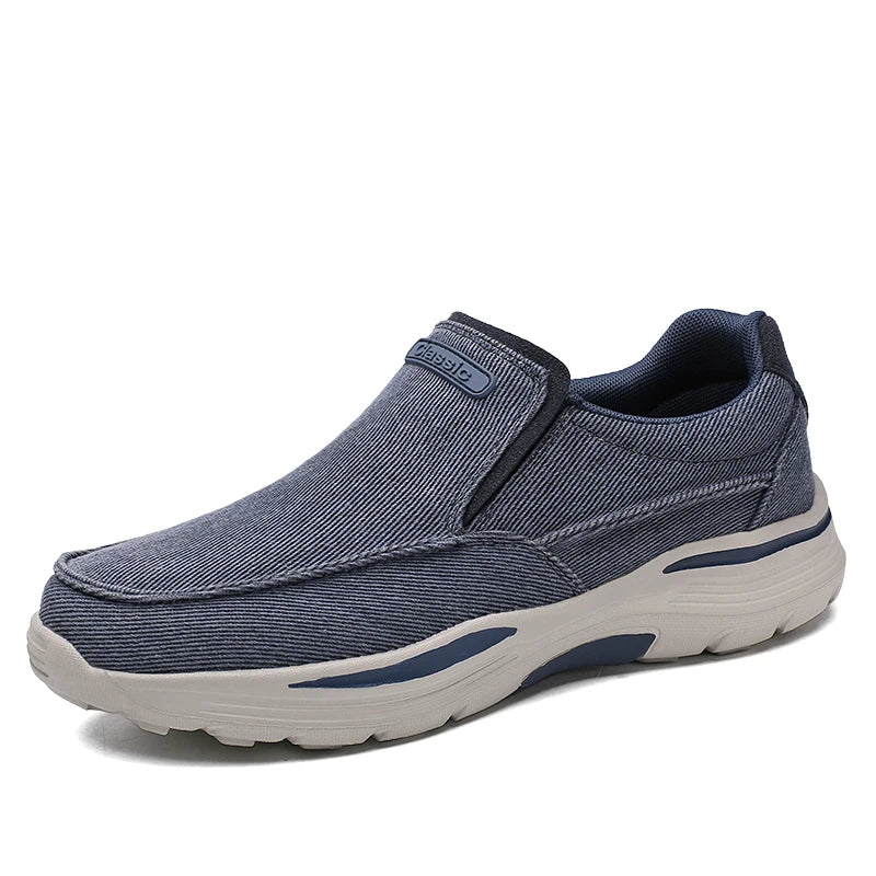 Men Lightweight Canvas Casual Sports Loafers