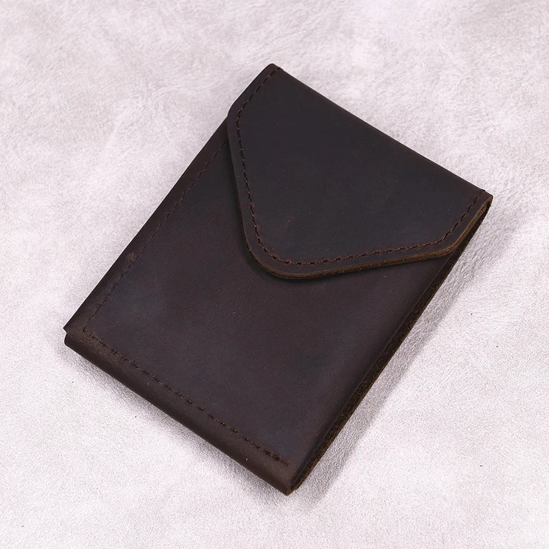 Genuine Slim Minimalist Front Pocket Wallet for Men