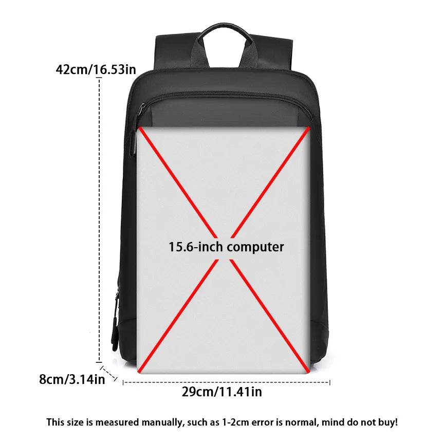 Waterproof Ultra Lightweight Laptop Backpack for Men