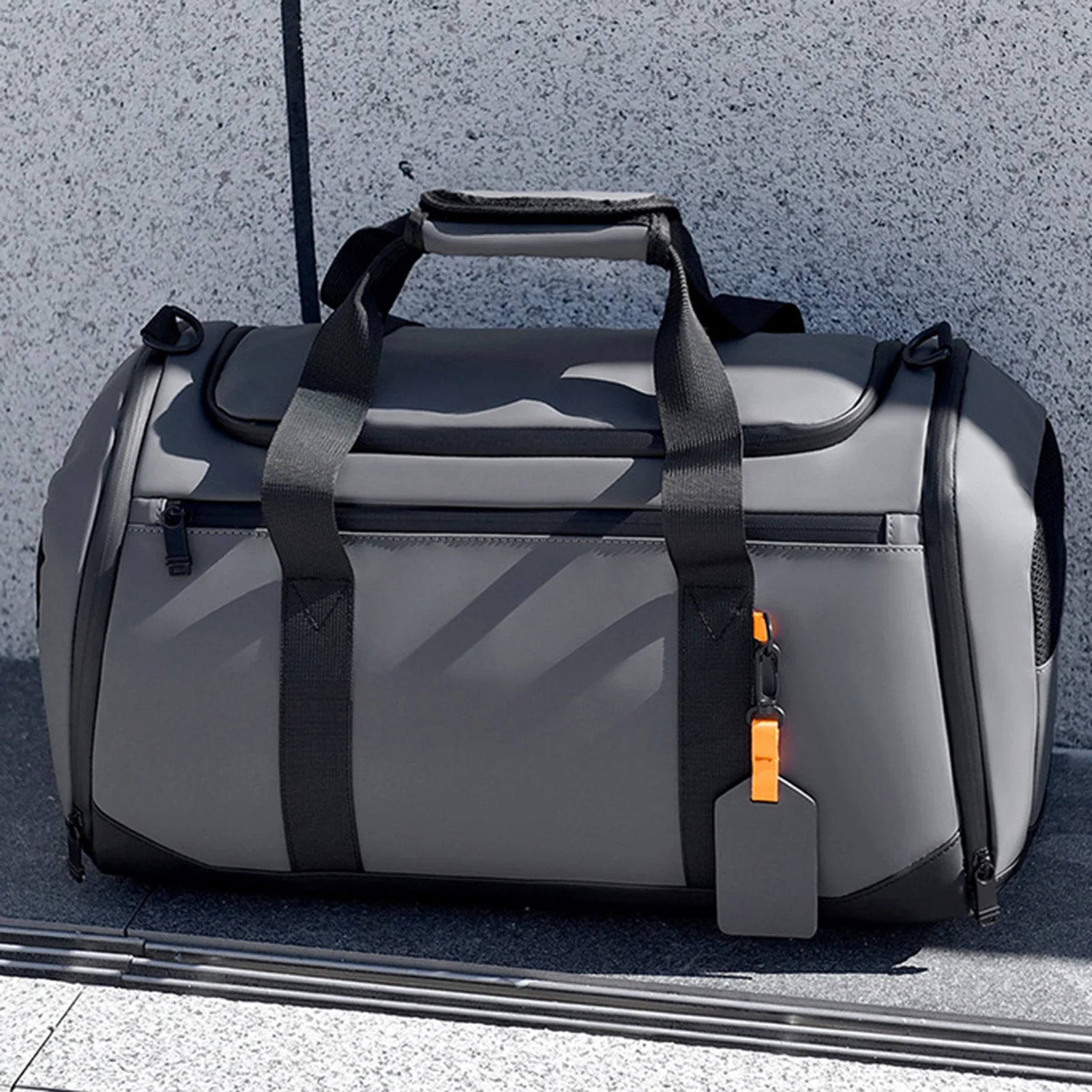 Large Capacity Multi Pocket Travel Tote Bag for Men