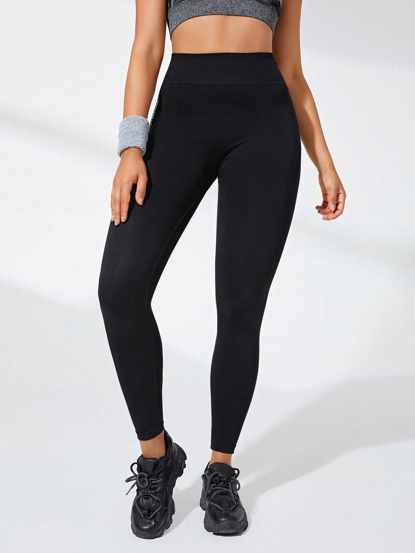 Women High Waisted Tummy Control Yoga Leggings Workout Pants