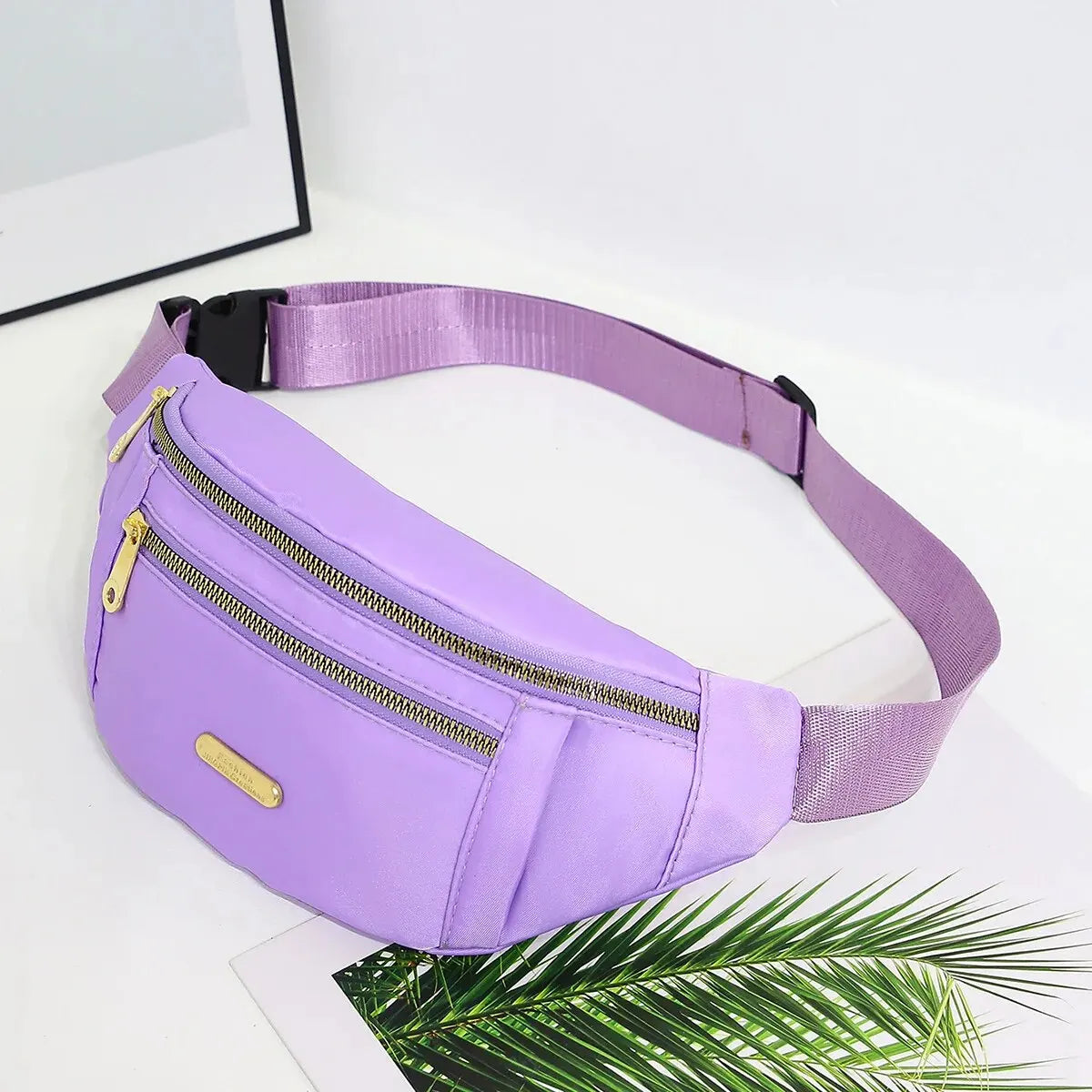 Multi Layer Sports Waist Chest Bag for Women