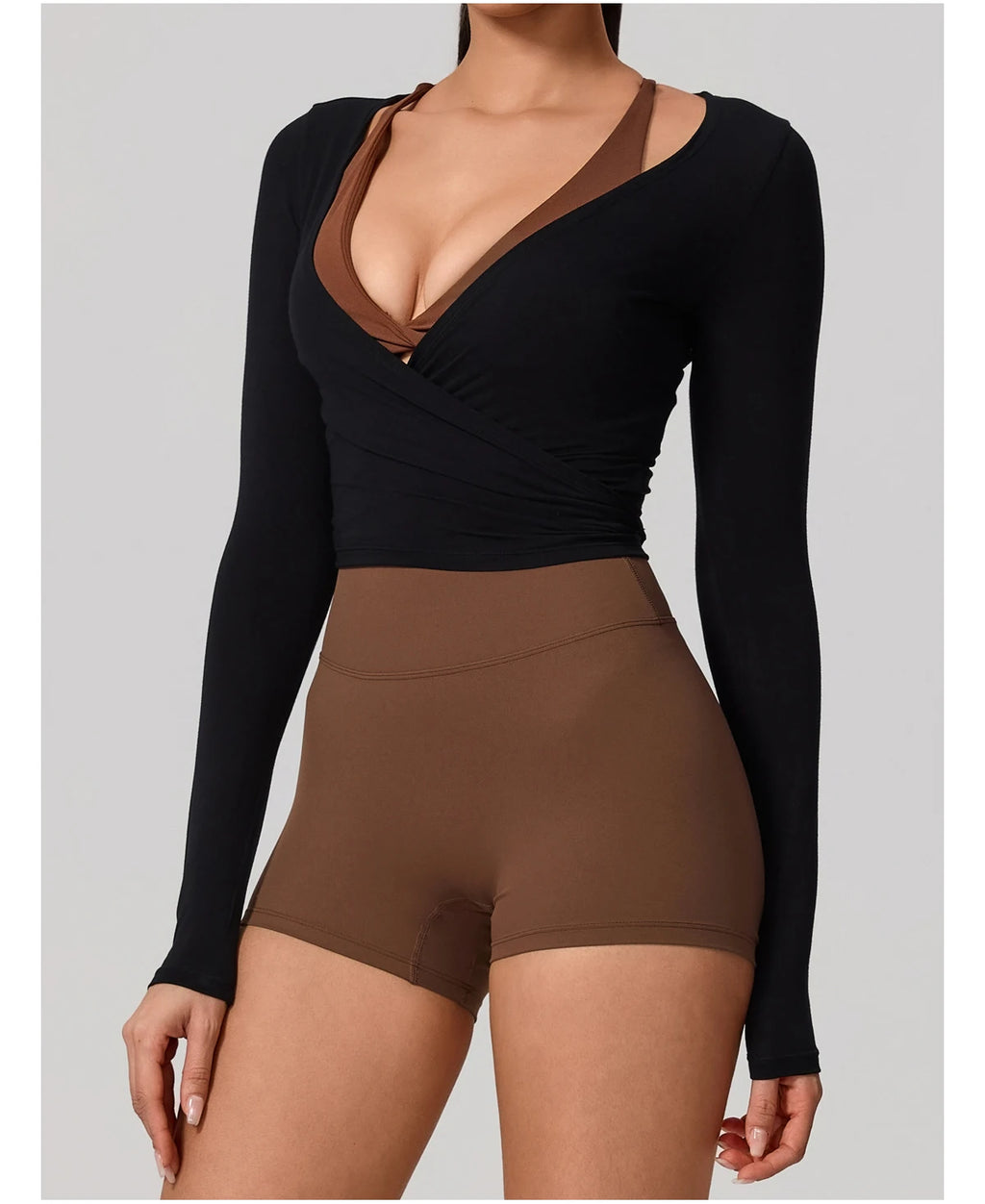 Women Long Sleeve Top Breathable Quick Dry Sportswear