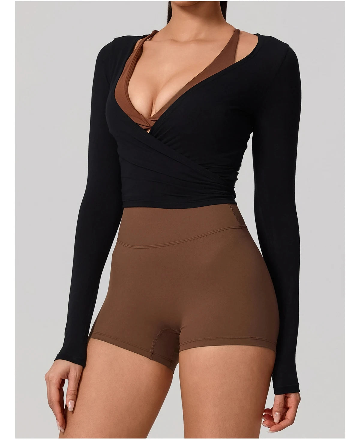 Women Long Sleeve Top Breathable Quick Dry Sportswear