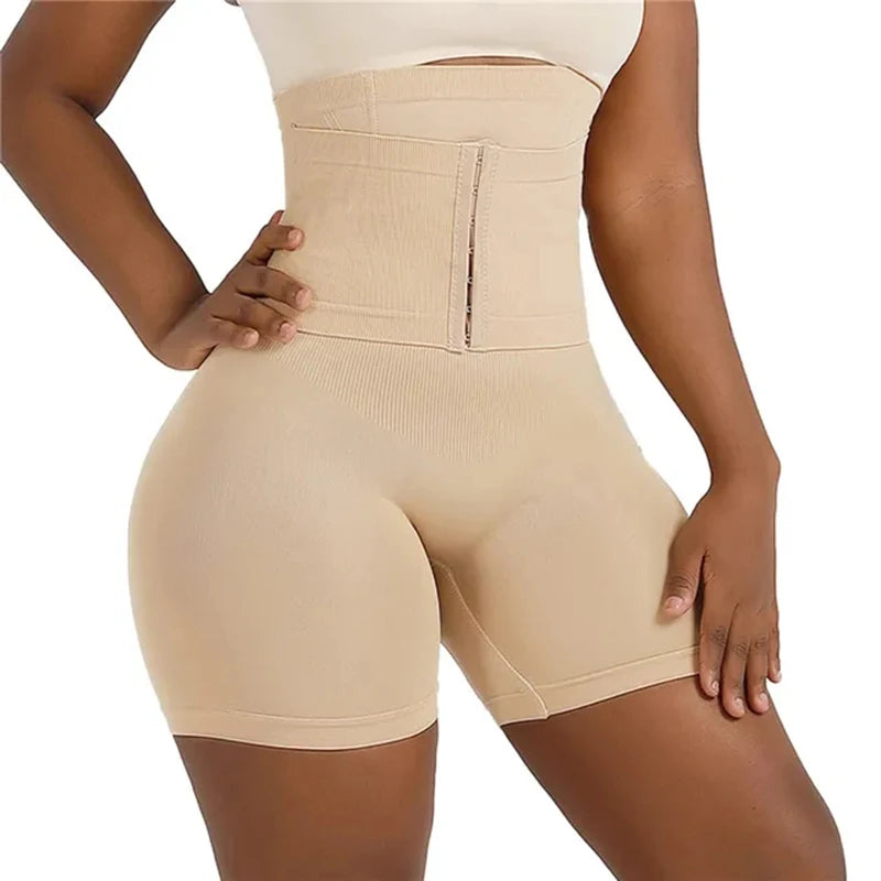 High Waisted Tummy Control Butt Lifter Shapewear Shorts for Women