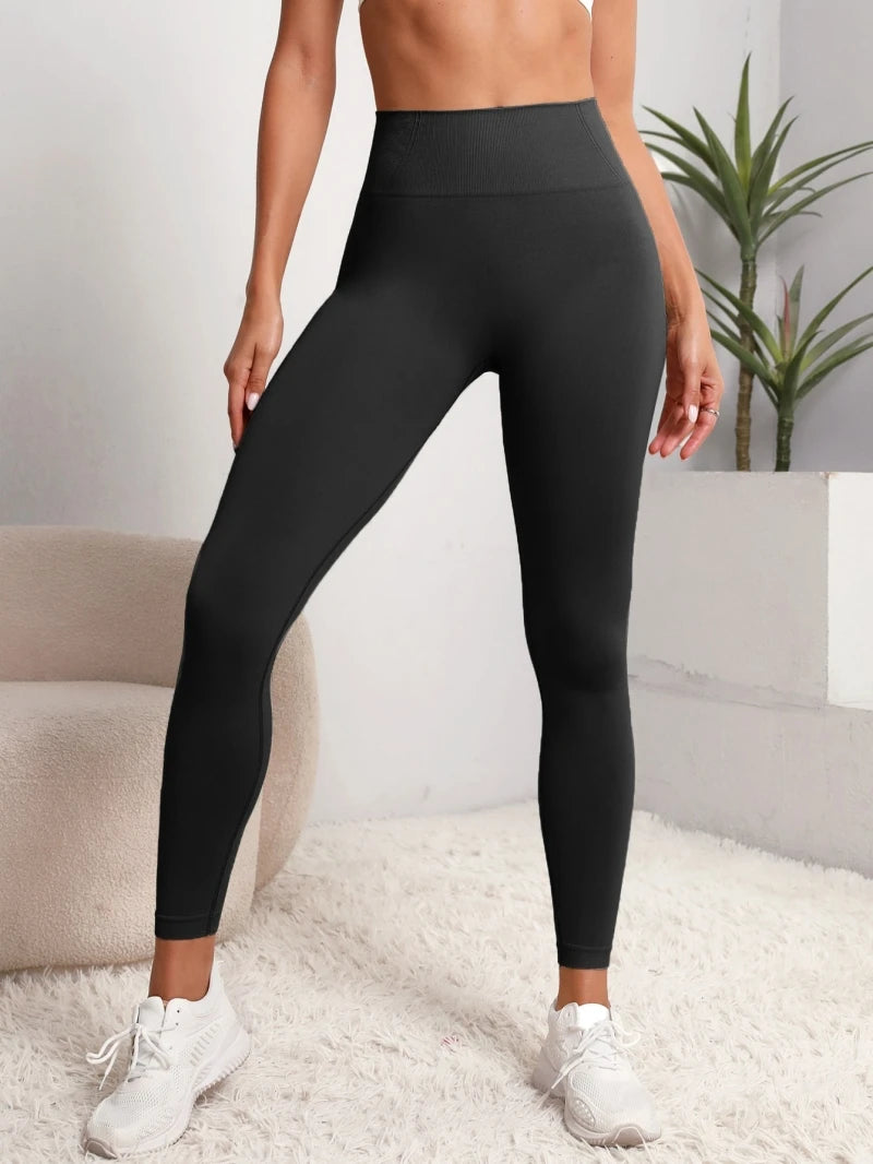 Seamless High Waist Hip Lifting Yoga Leggings for Women
