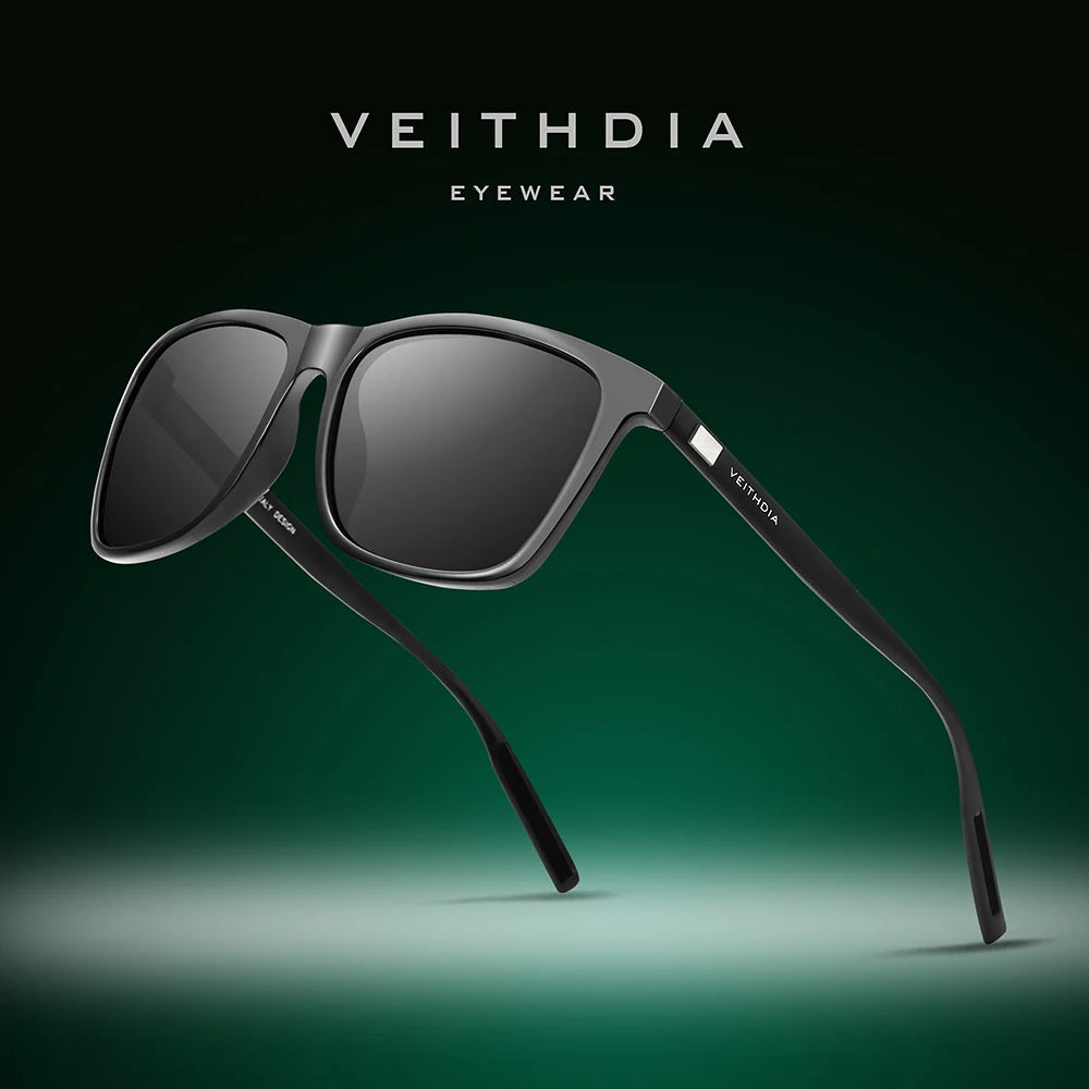 Men Retro Polarized Aluminum Fashion Sunglasses