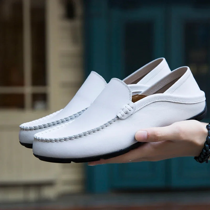 Men Shoes Casual Genuine Leather Loafers