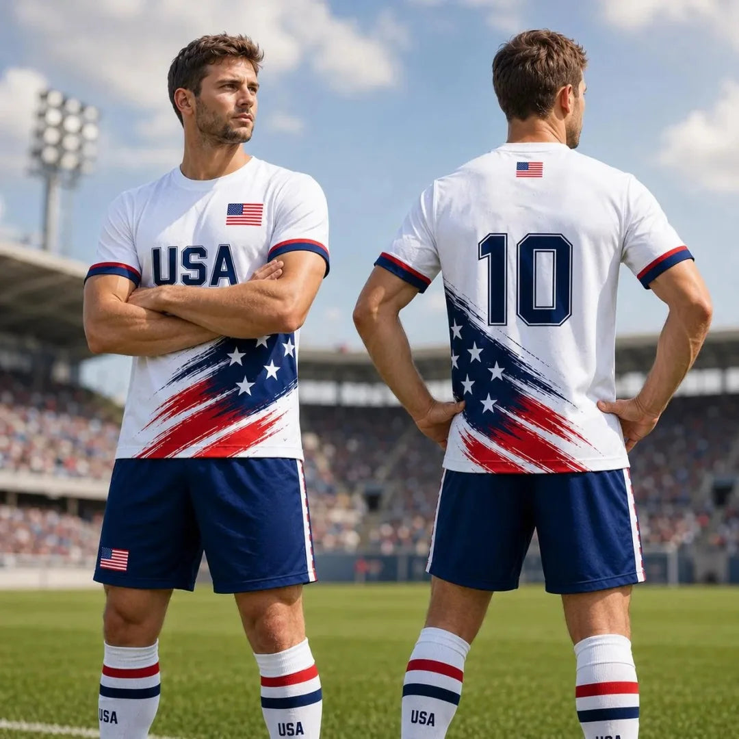 USA Soccer Jersey T Shirt for Men