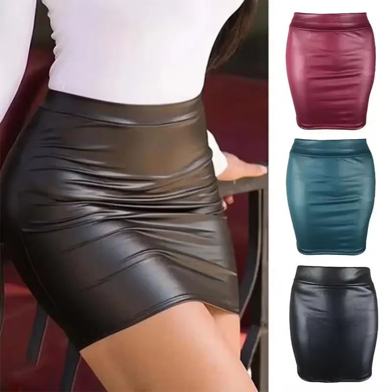 Women Summer Mini High Waist Skirt