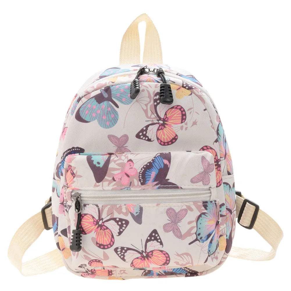 Large Capacity Nylon Preppy Backpack for Women