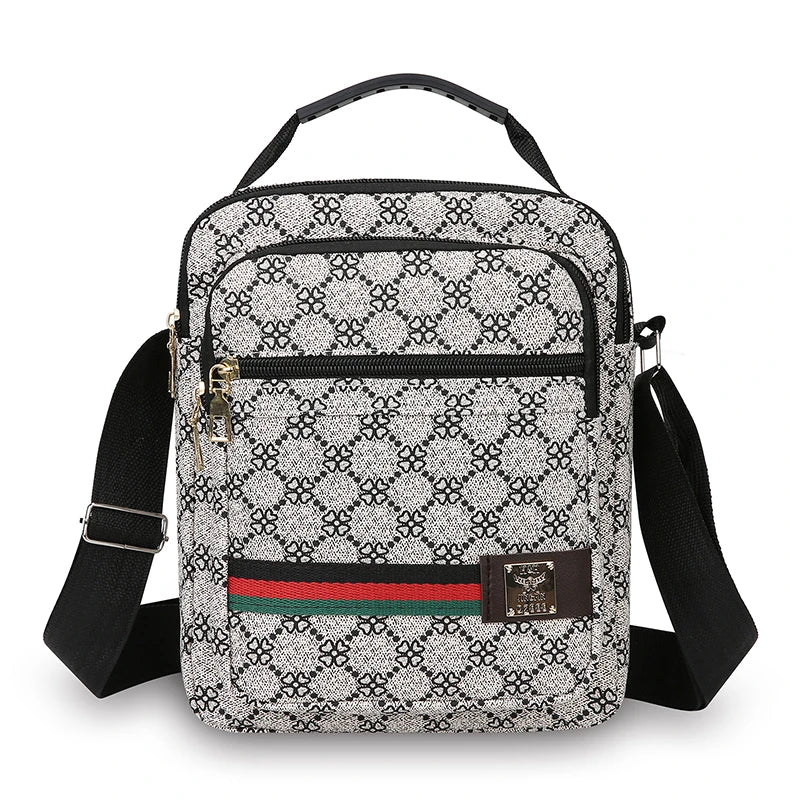 Multi Layer Casual Business Crossbody Sling Bag for Men