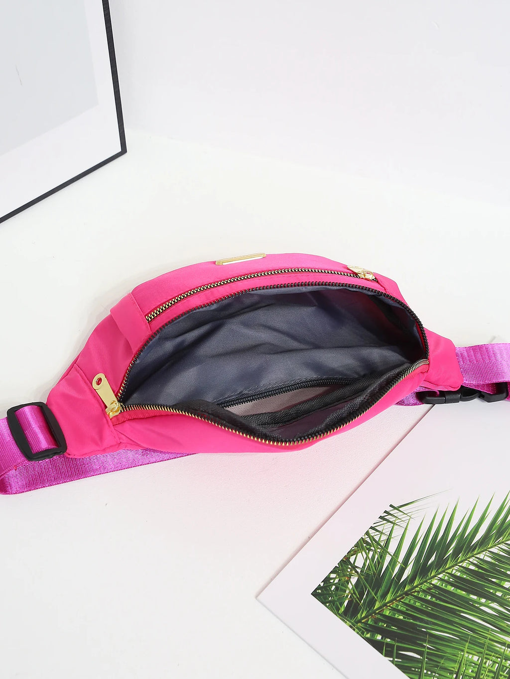 Multi Layer Sports Waist Chest Bag for Women